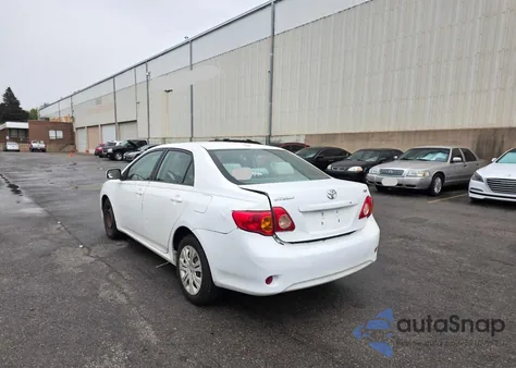 2009 Toyota Corolla Base из США, поврежденный, VIN 1NXBU40E39Z102202